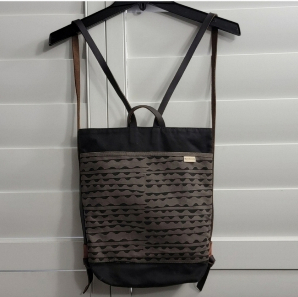 Bookhou handmade open top backpack